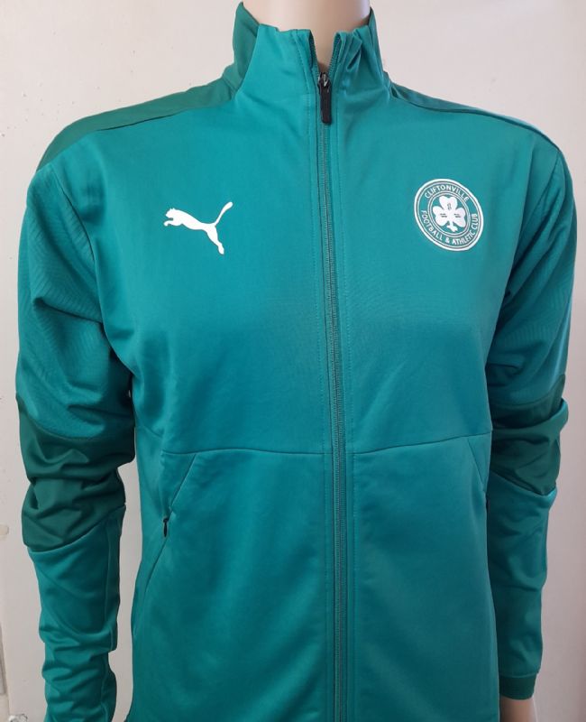 Training Jacket - full zip - Green (medium)